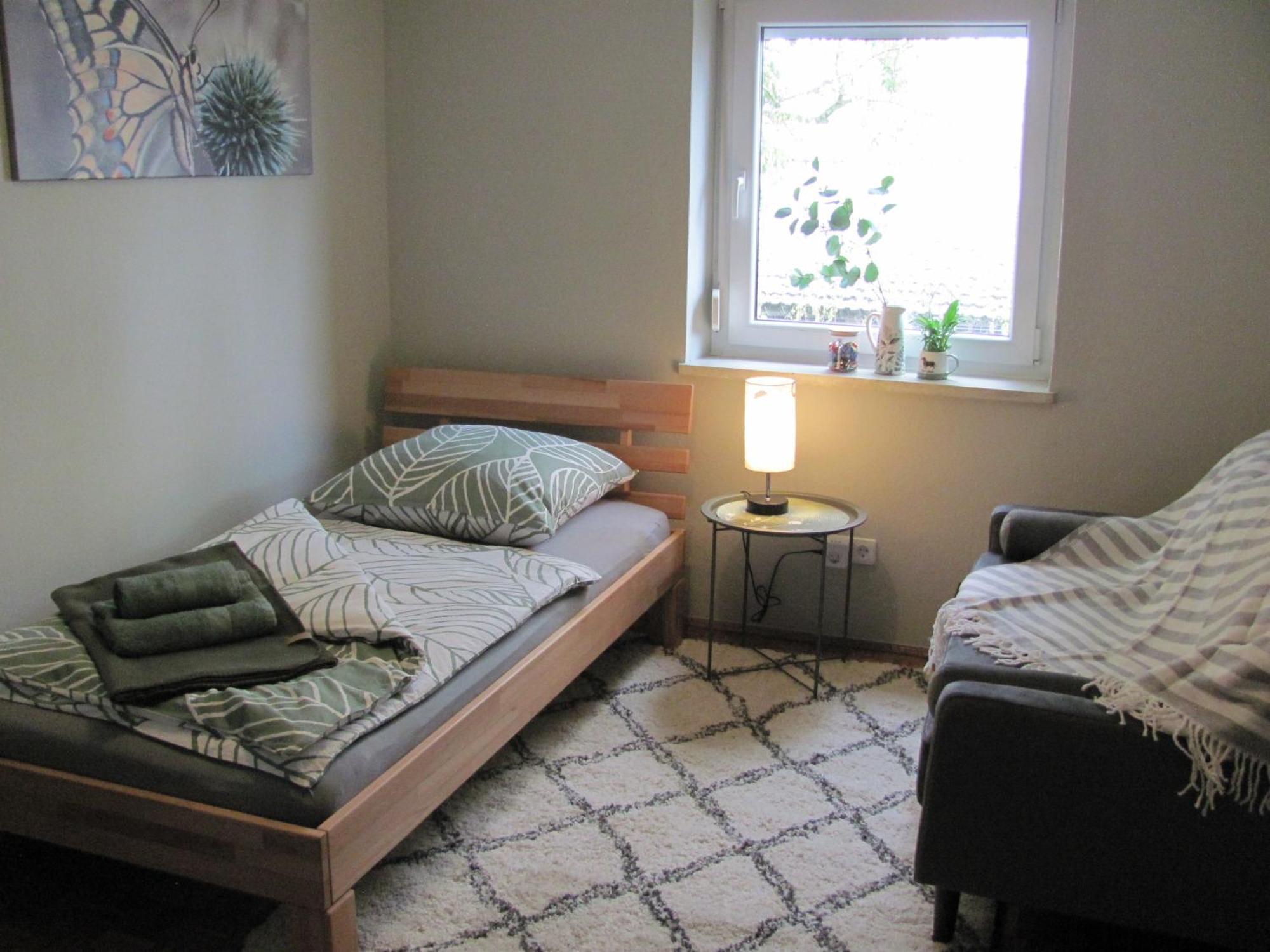 #3 Gemuetliches Ruhiges Zimmer Gartenblick, Gemeinschaftsbad W-Lan Airport Nah Gelegen Mit Late Night Check In Haus Nr 9,5 Trunkelsberg Exteriör bild