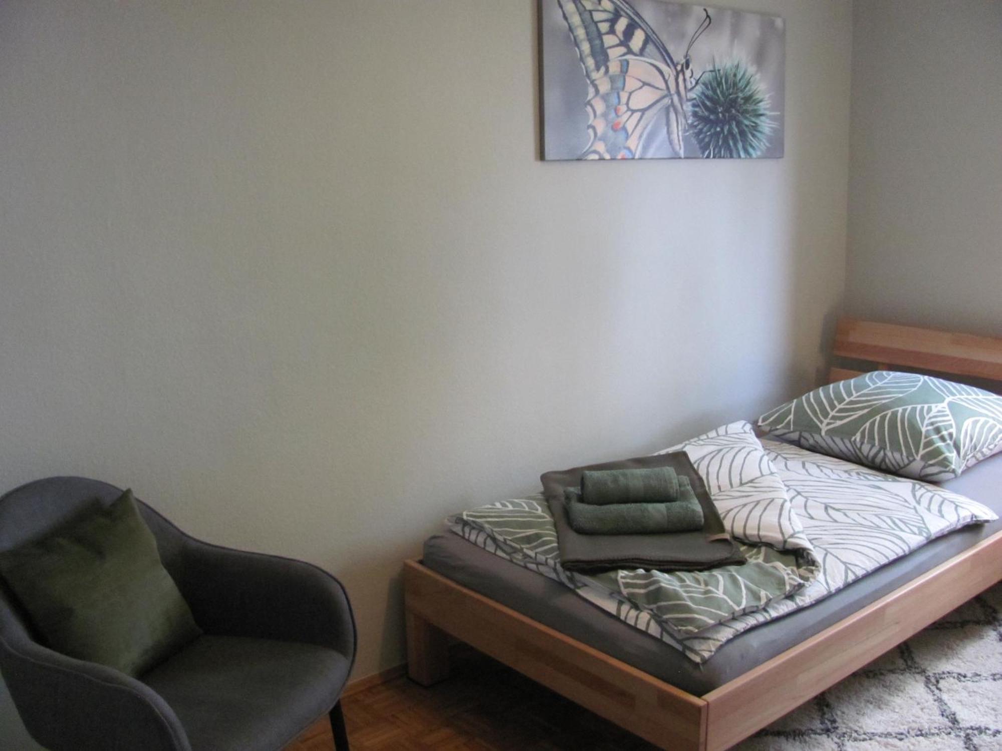 #3 Gemuetliches Ruhiges Zimmer Gartenblick, Gemeinschaftsbad W-Lan Airport Nah Gelegen Mit Late Night Check In Haus Nr 9,5 Trunkelsberg Exteriör bild