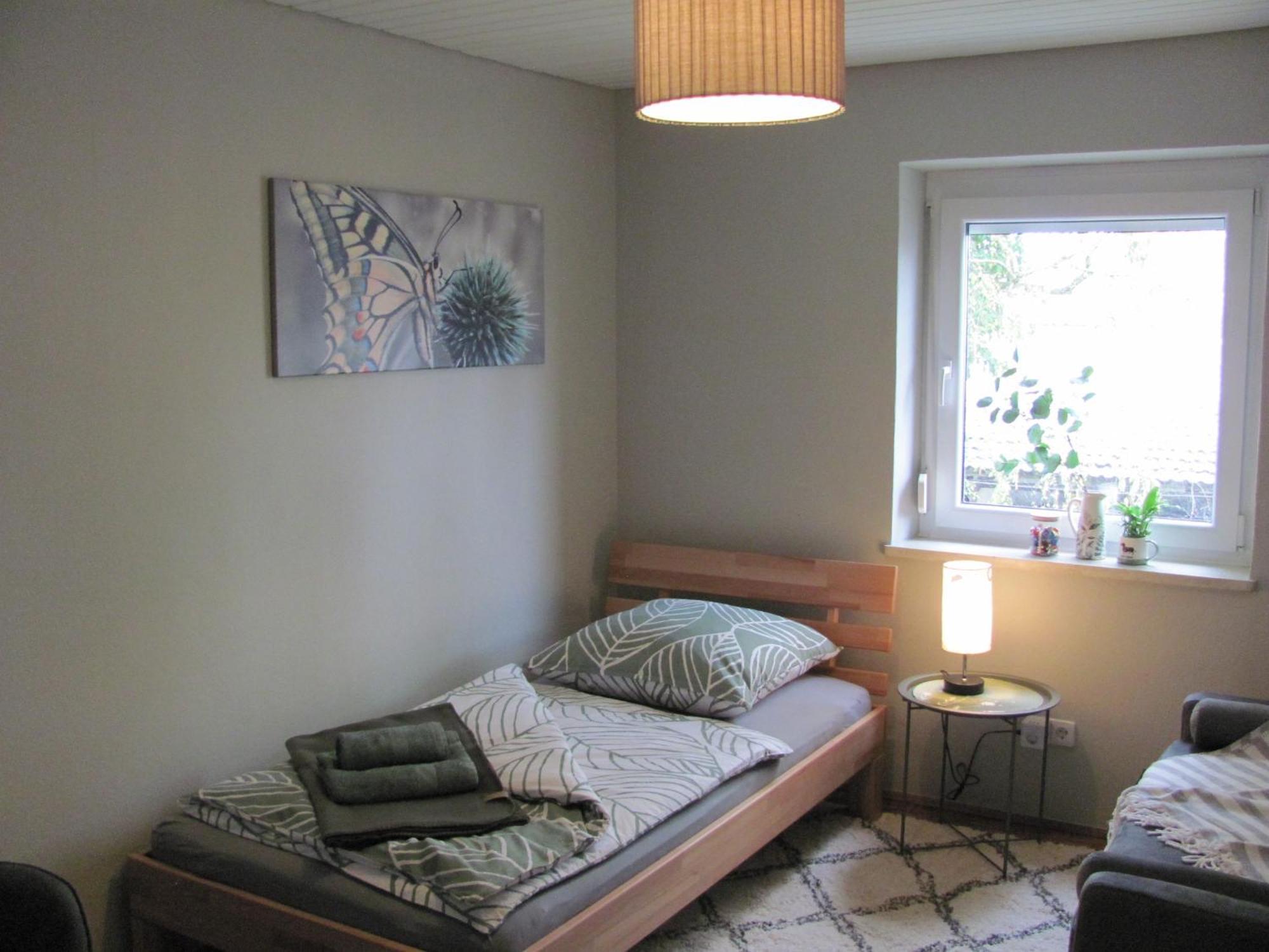 #3 Gemuetliches Ruhiges Zimmer Gartenblick, Gemeinschaftsbad W-Lan Airport Nah Gelegen Mit Late Night Check In Haus Nr 9,5 Trunkelsberg Exteriör bild