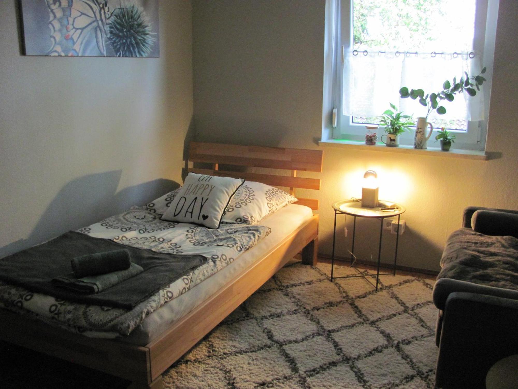 #3 Gemuetliches Ruhiges Zimmer Gartenblick, Gemeinschaftsbad W-Lan Airport Nah Gelegen Mit Late Night Check In Haus Nr 9,5 Trunkelsberg Exteriör bild